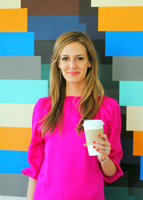 Jenny in Jacquard; NYC fashion blogger; style blog; outfit photos; blogger inspiration; October Breast Cancer Awareness month; how to wear pink; 