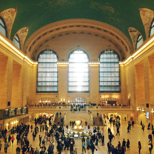 Jenny in Jacquard; NYC fashion blogger; style blog; Instagram; NYC; Grand Central Station