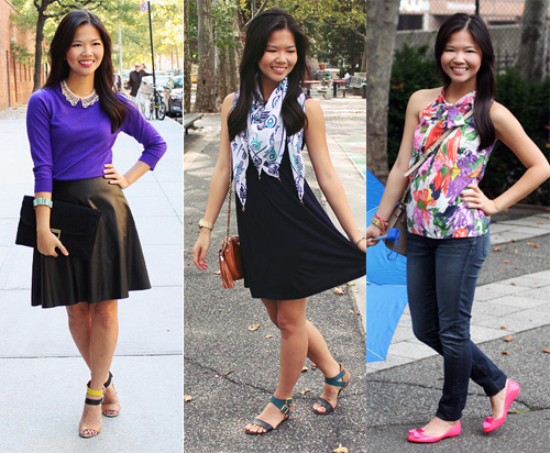 Jenny in Jacquard; NYC fashion blogger; style blog; October outfit photos