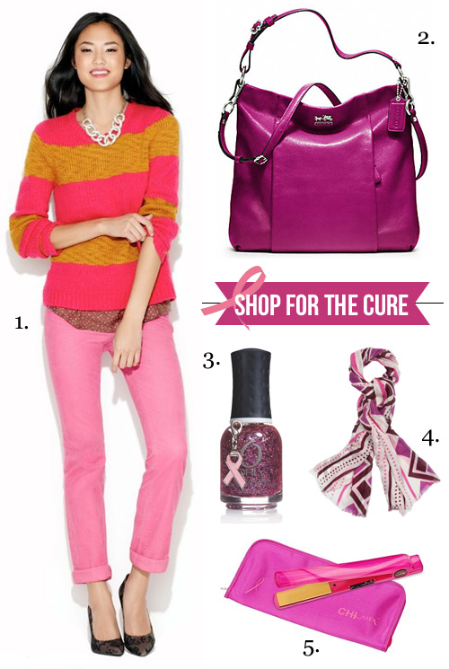 Shopping and Fashion Supporting Breast Cancer Research