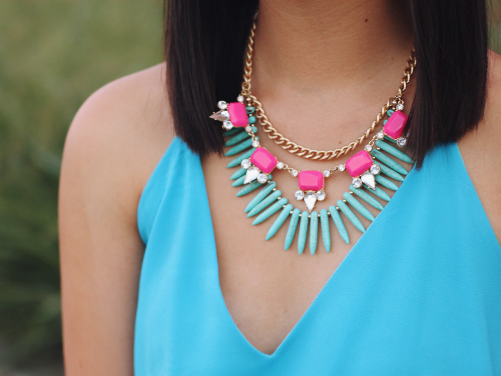 Courtney Kerr x BaubleBar Alaqua Necklace