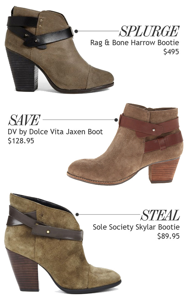 Skirt The Rules Blog; NYC fashion blogger; style blog; fall bootie shopping roundup; Rag & Bone Harrow Bootie; DV by Dolce Vita Jaxen Boot; Sole Society Skylar Ankle Bootie