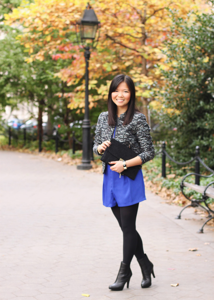 How to Wear a Romper for Fall