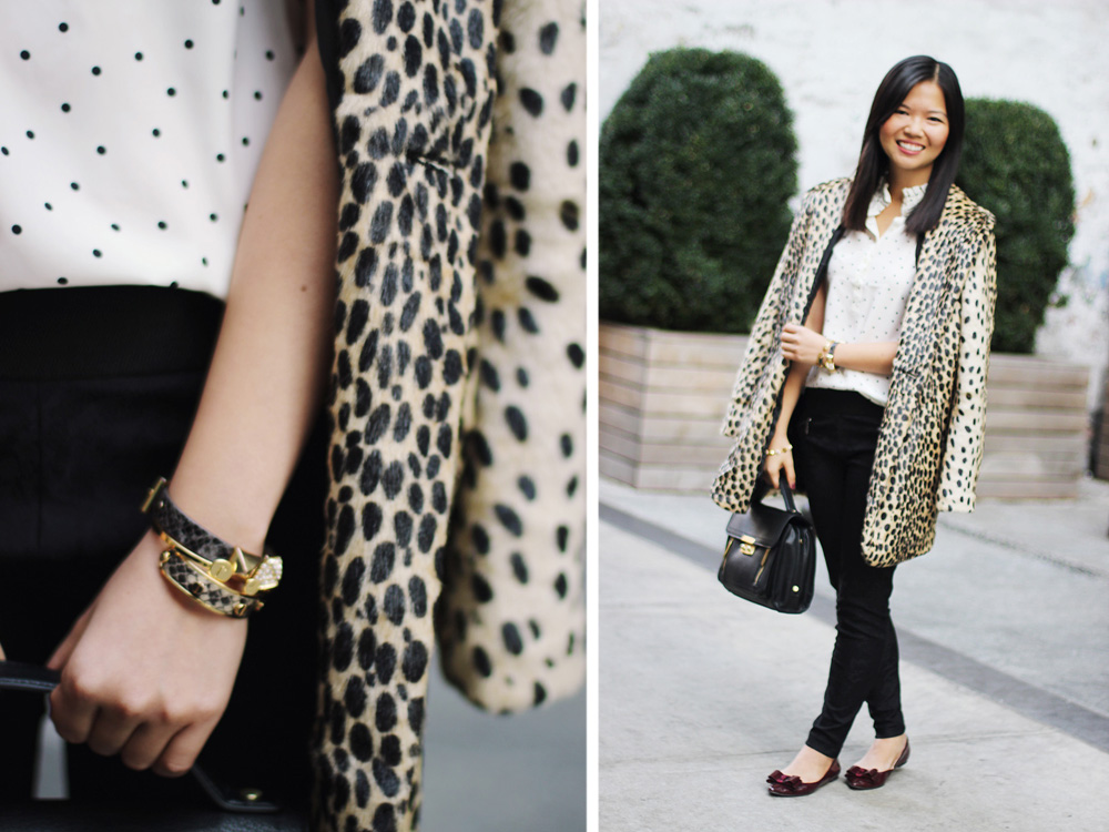 Leopard Faux Fur Coat