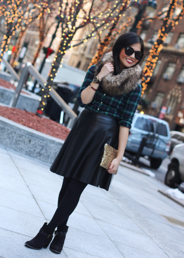 Plaid, Leather & Faux Fur