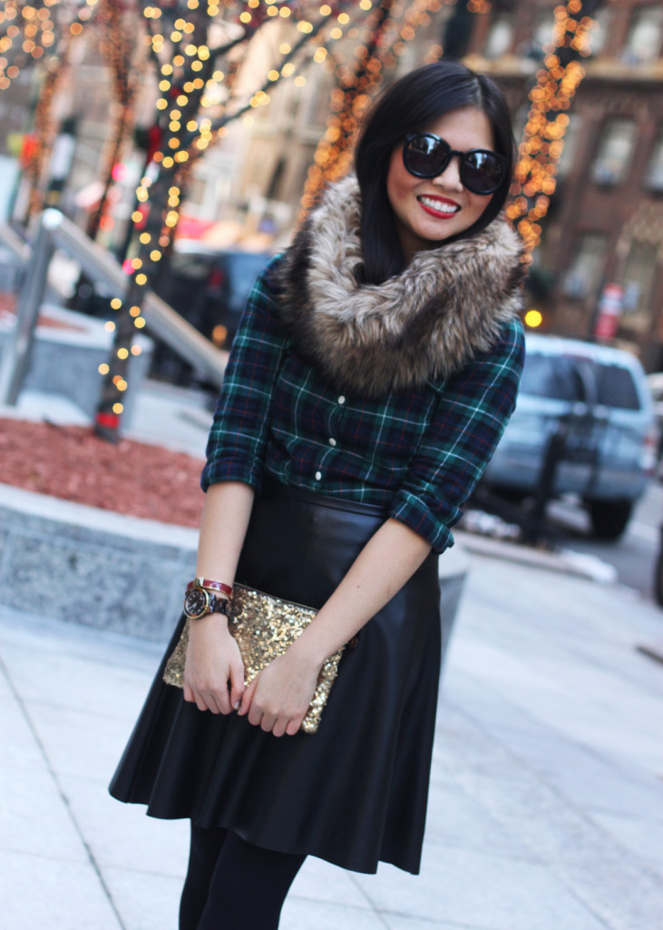 Plaid, Leather & Faux Fur