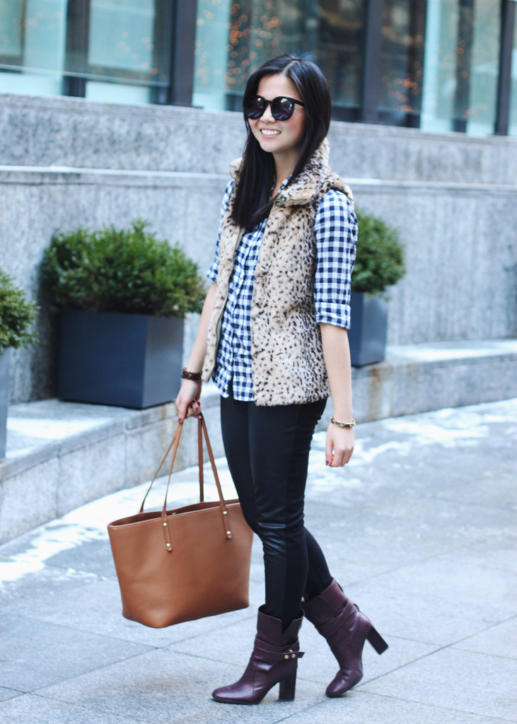 Gingham & Leopard