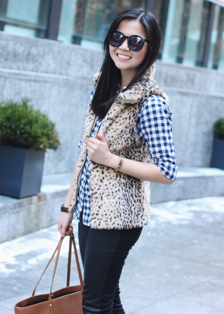 Gingham & Leopard
