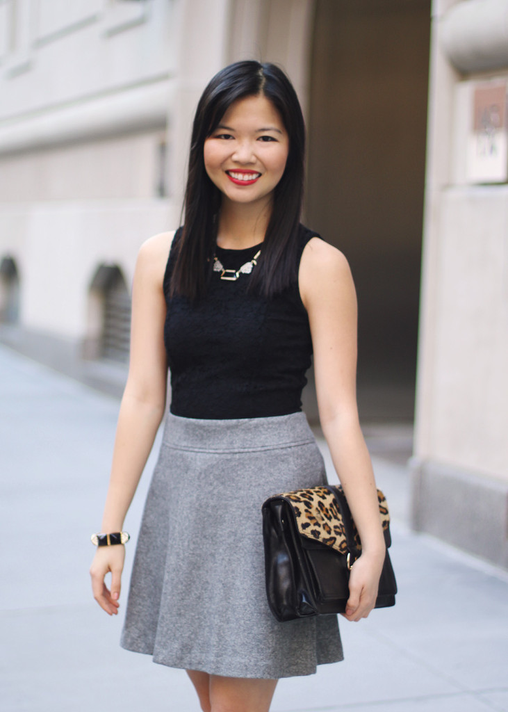 Black & Grey Work Outfit