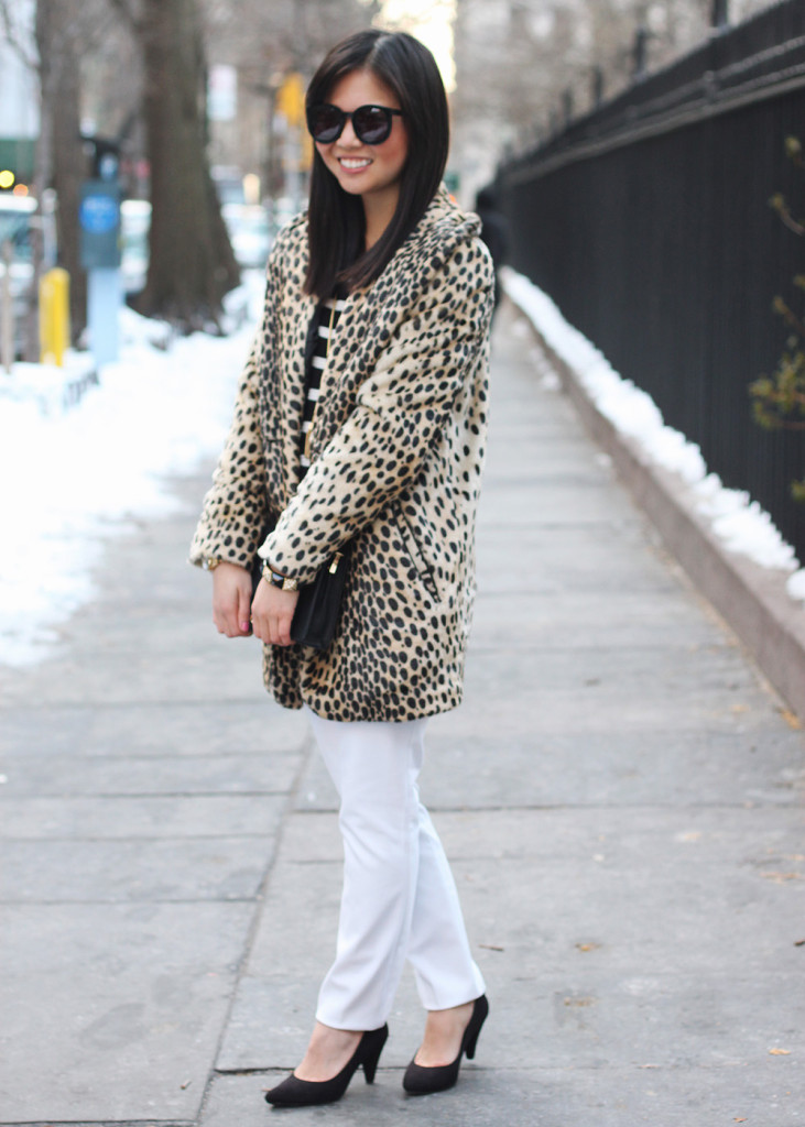 ASOS Leopard Coat