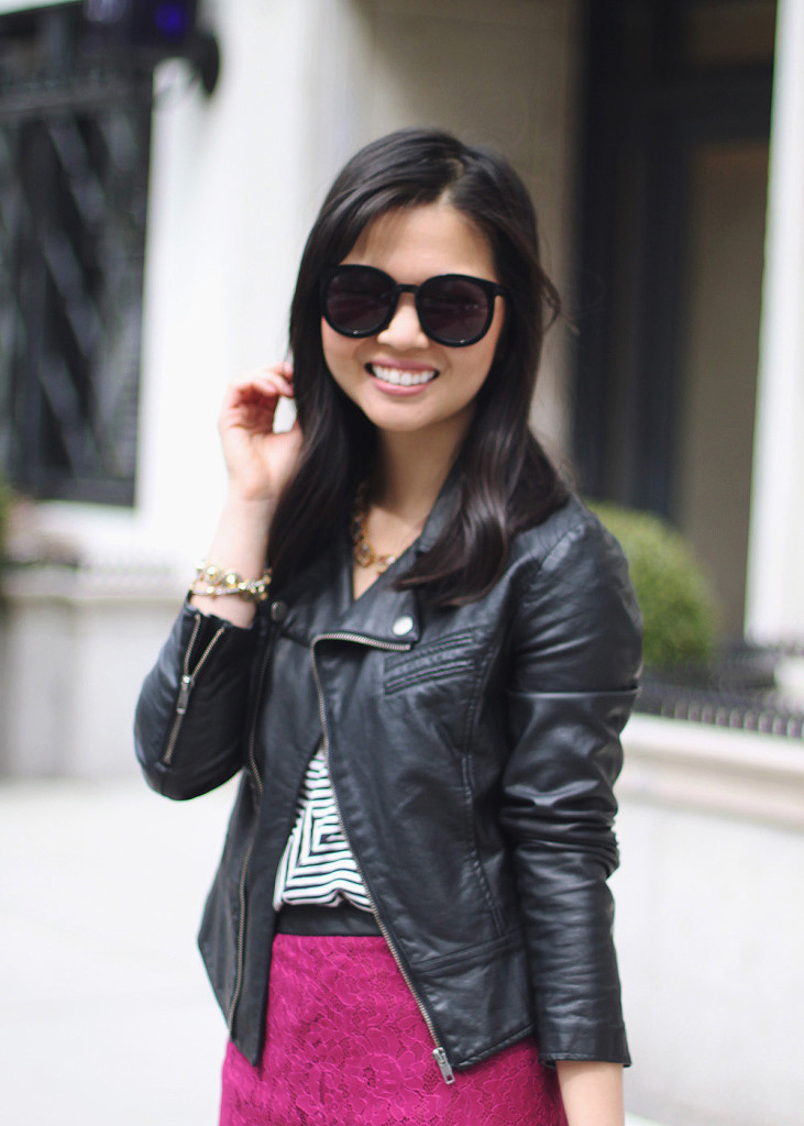 Faux Leather Jacket