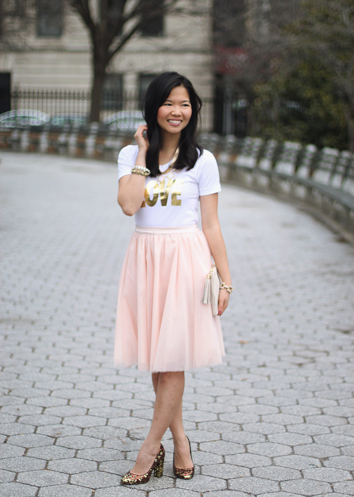 Pink Tulle Skirt