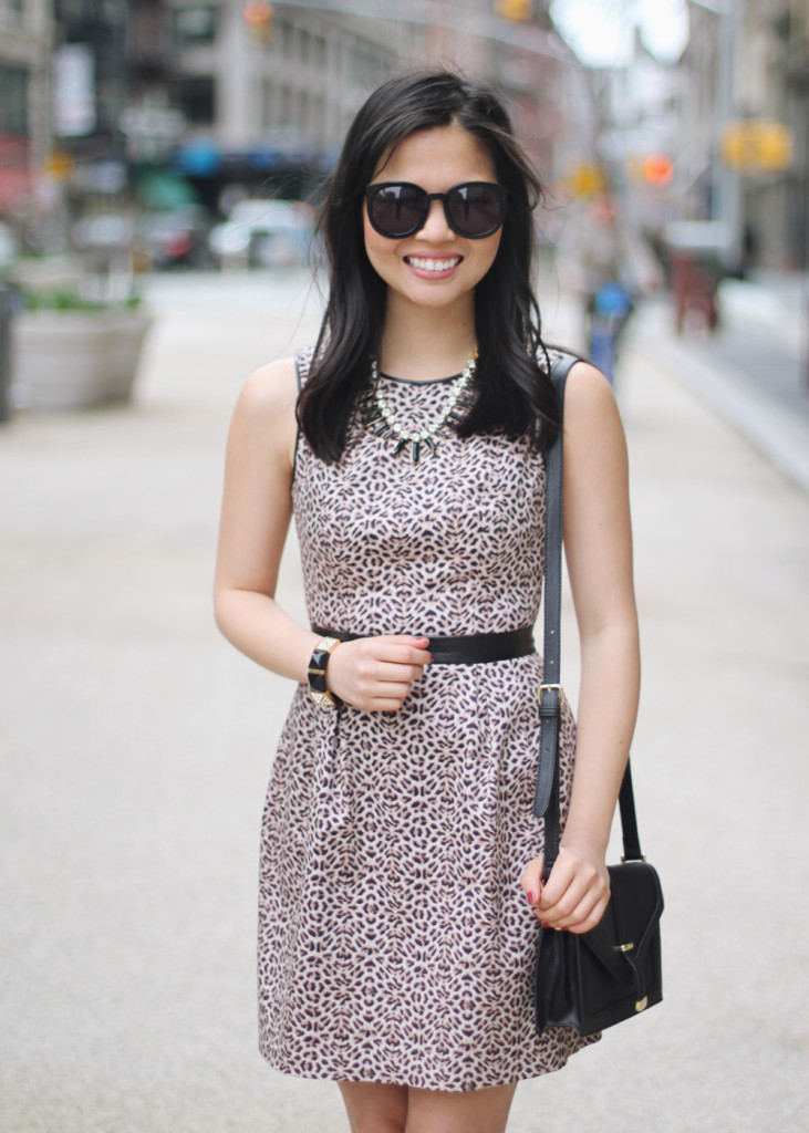Black and Leopard Print Outfit