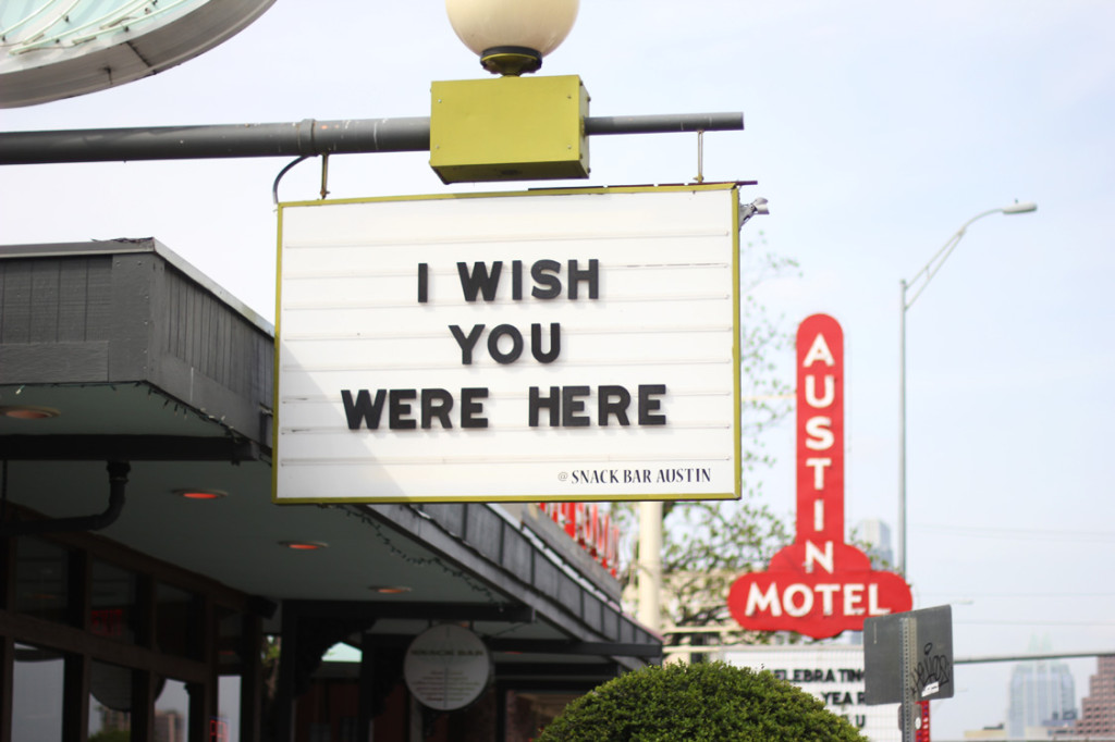 I Wish You Were Here