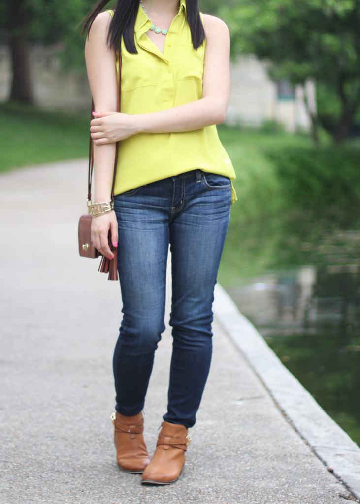 Chartreuse & Denim