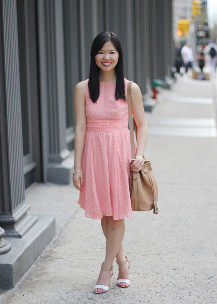 Spring Coral Dress