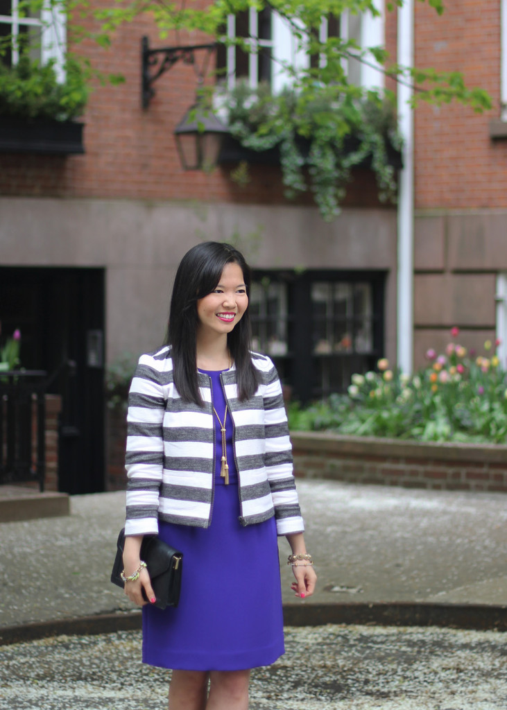Spring Striped Work Outfit