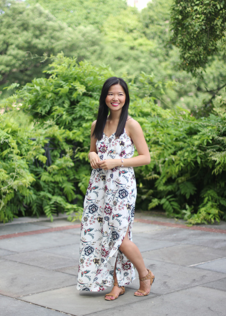 Summer Floral Maxi Dress