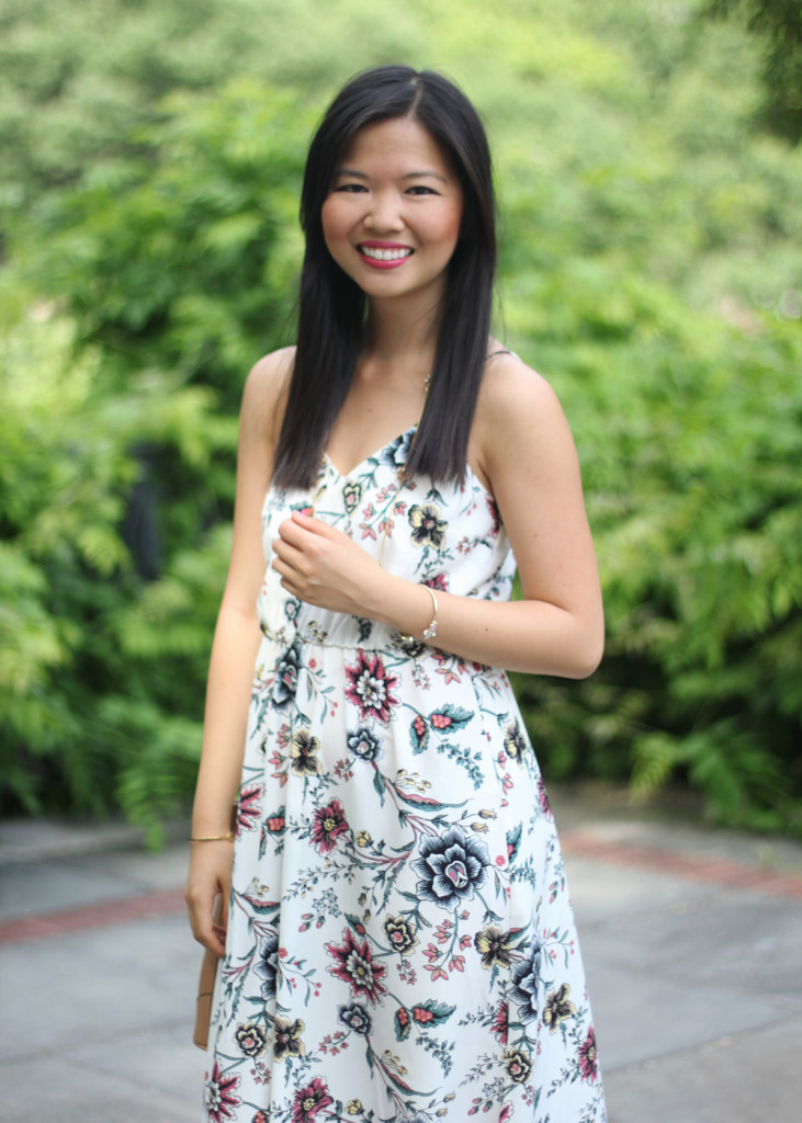 How to Wear a Floral Maxi Dress