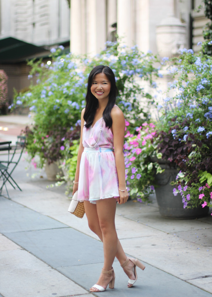 Pastel Tie-Dye Romper