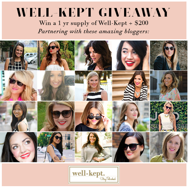 Well Kept Giveaway Favorite Style Bloggers