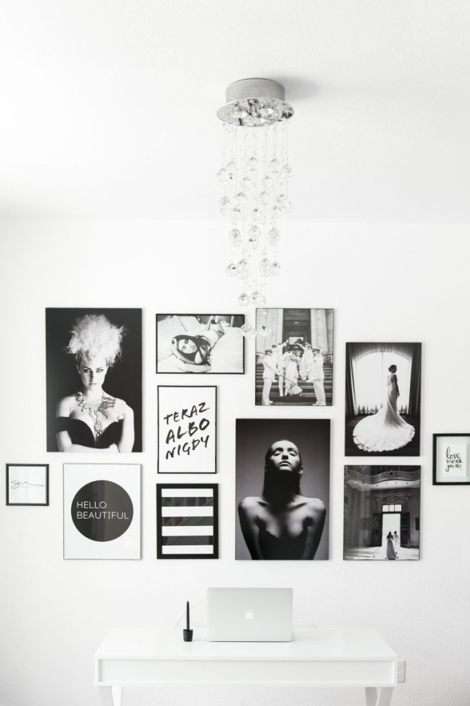 Black and White Gallery Wall