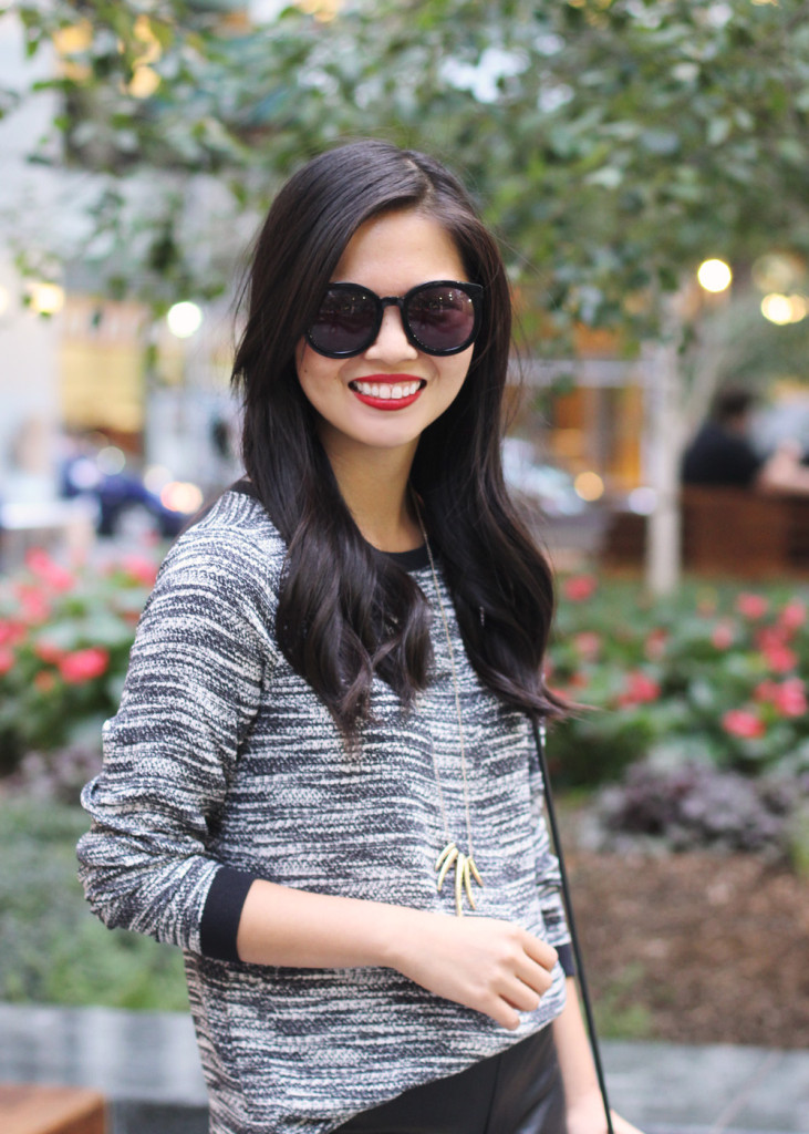 Black and White Fall Outfit