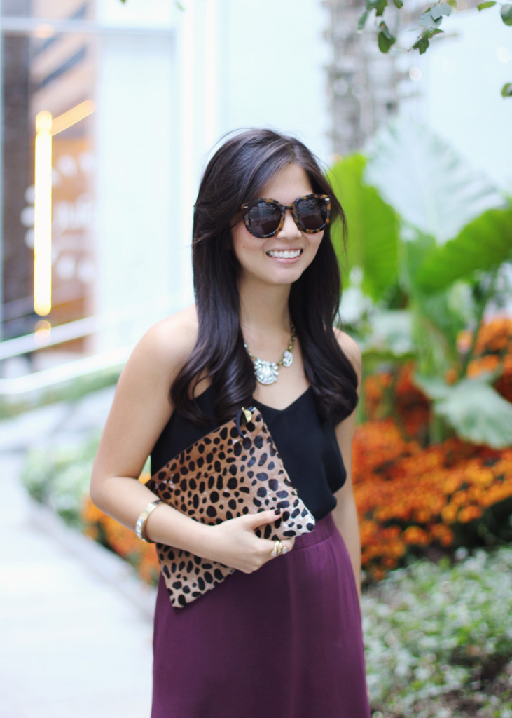 Black, Burgundy & Leopard