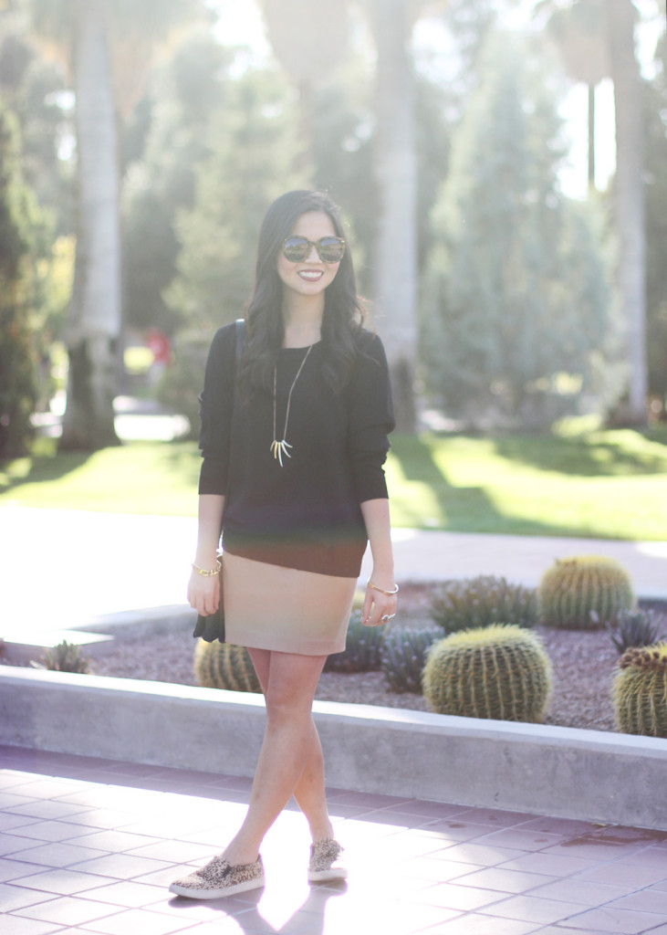 Black & Camel Outfit