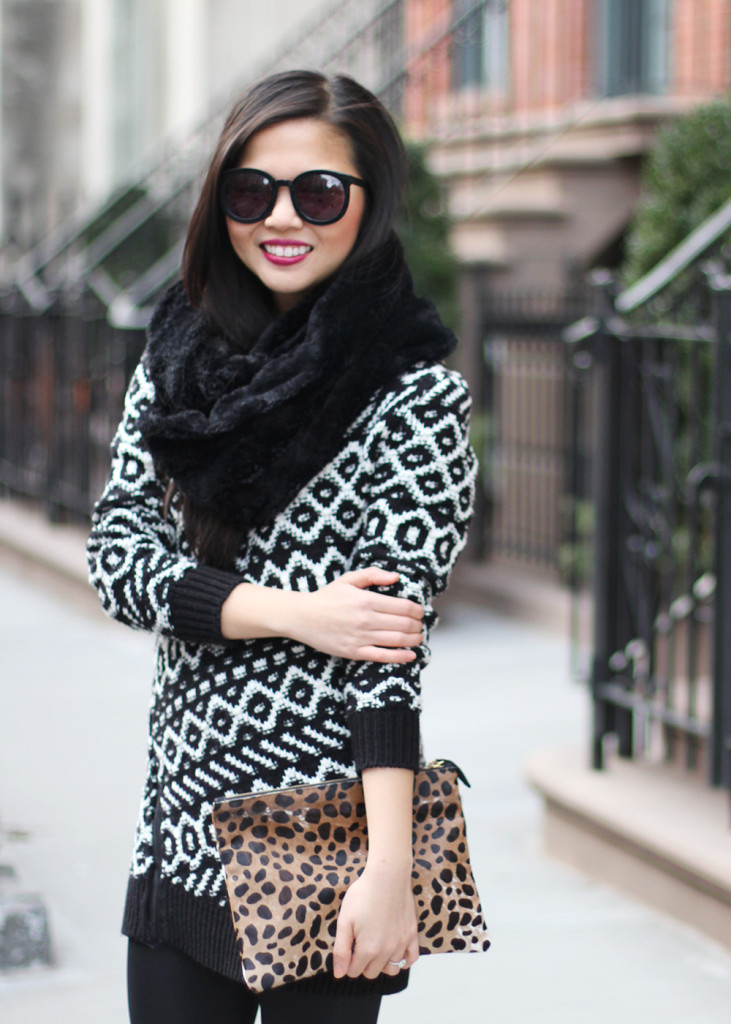 Skirt The Rules // Black, White & Leopard