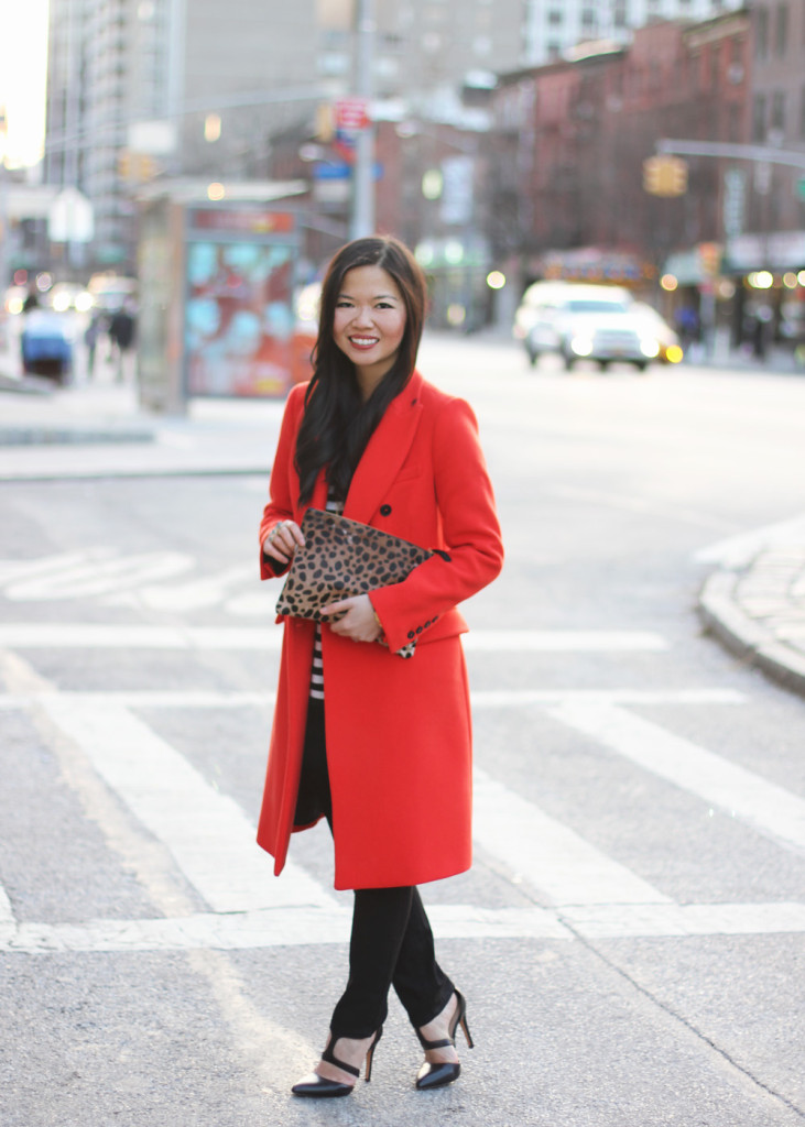 Zara Red Coat
