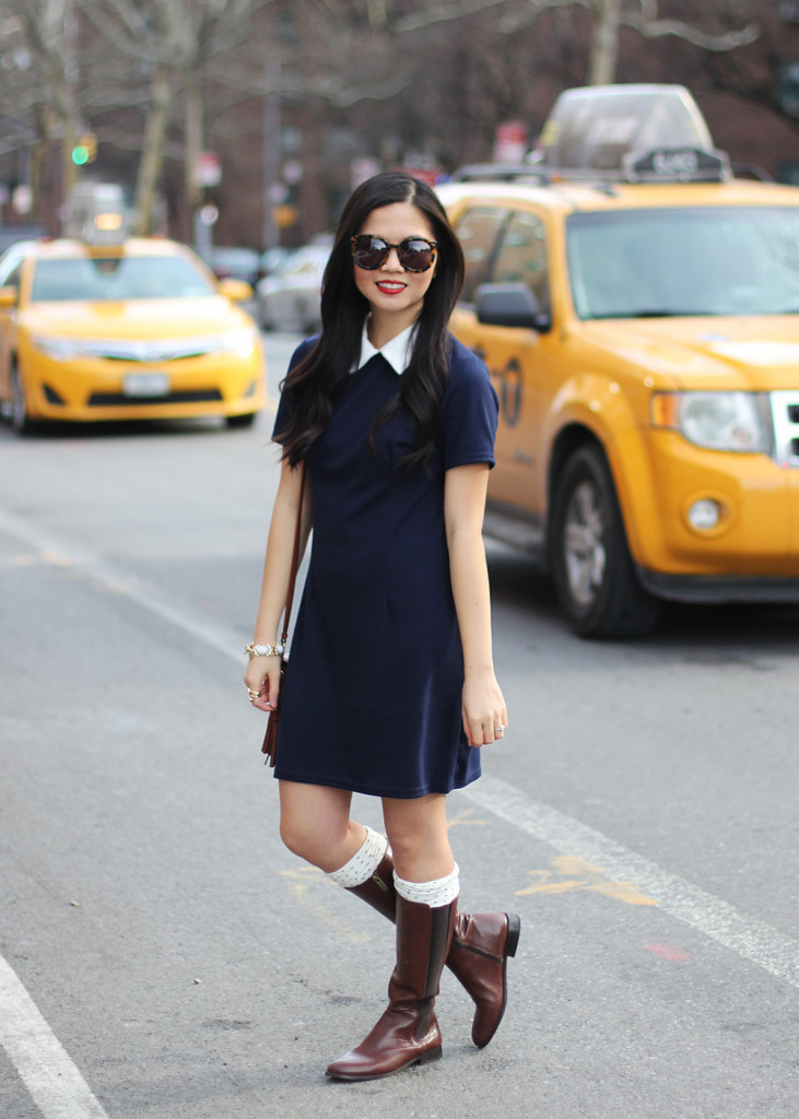 Skirt The Rules // Peter Pan Collar Dress