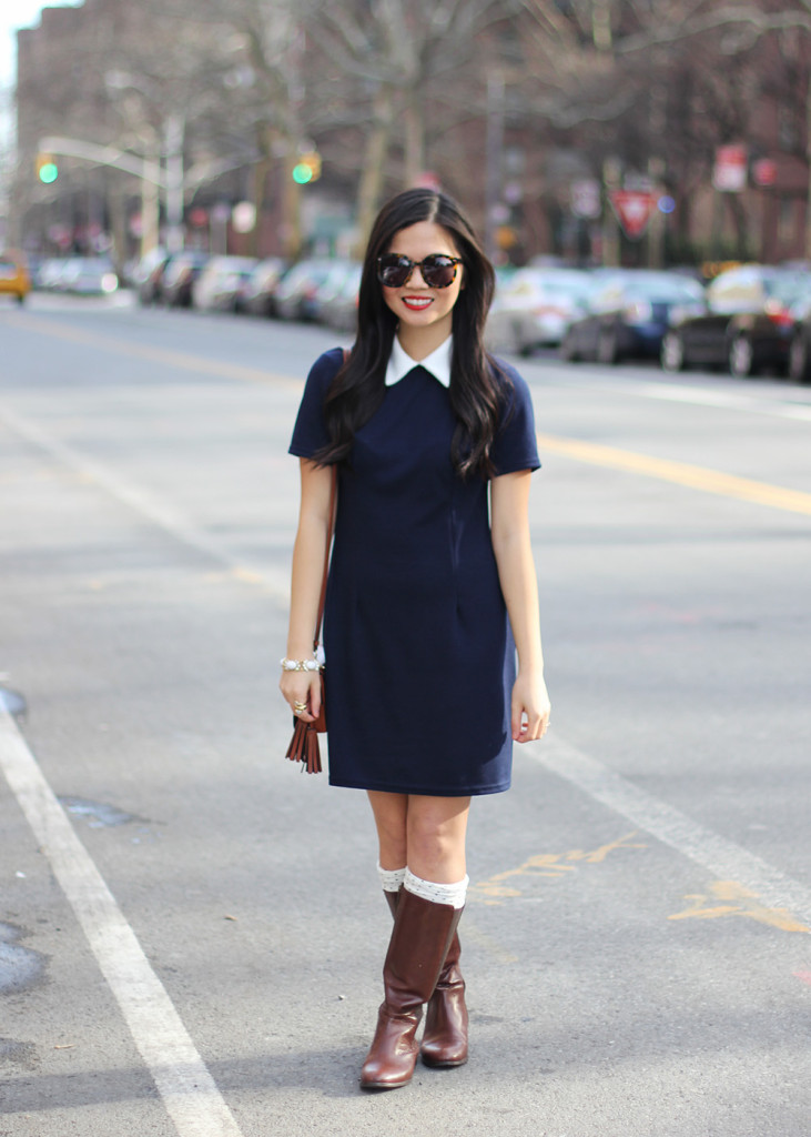 Skirt The Rules // Peter Pan Collar Dress