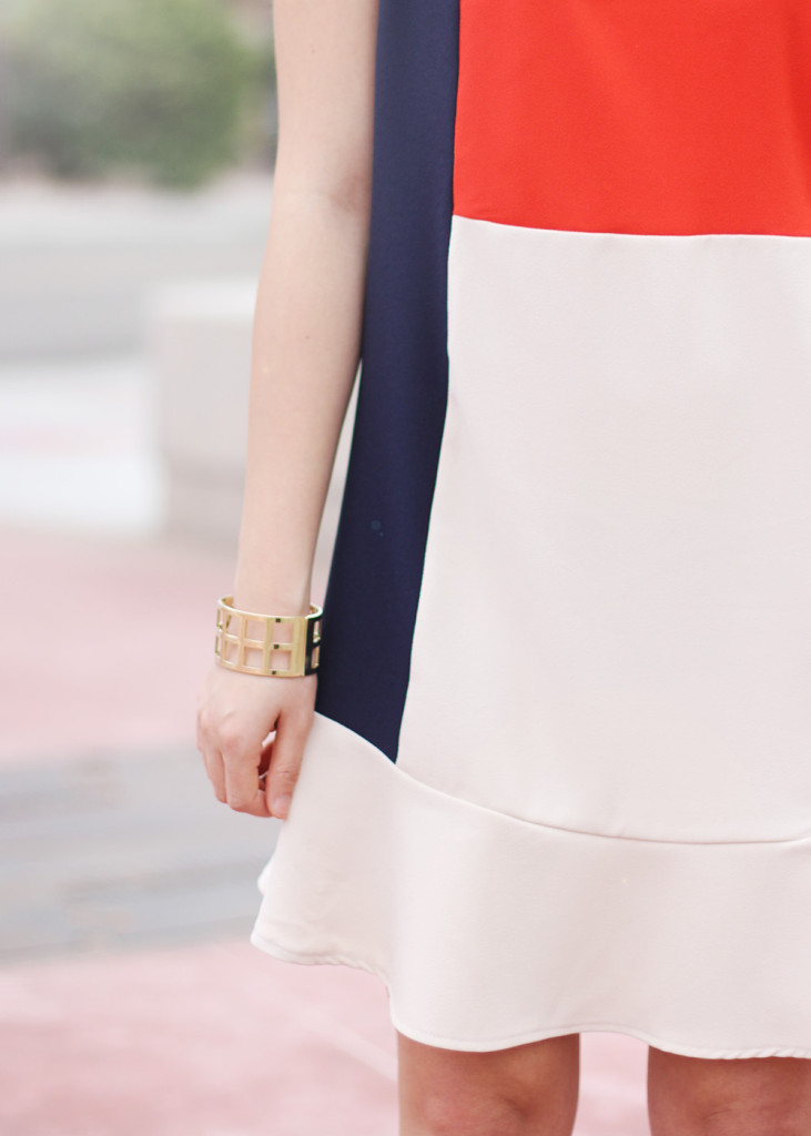 Skirt The Rules // Colorblock Dropwaist Dress