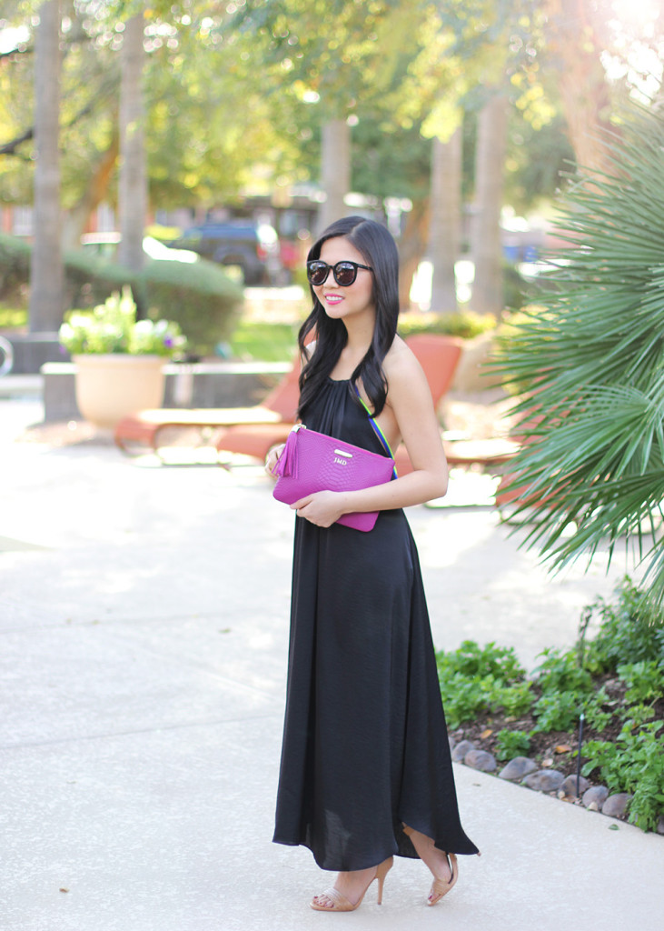 Skirt The Rules // Black Coverup Dress