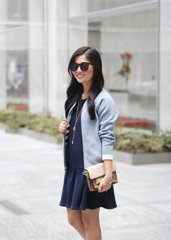 Skirt The Rules // Bomber Jacket & Drop Waist Jacket