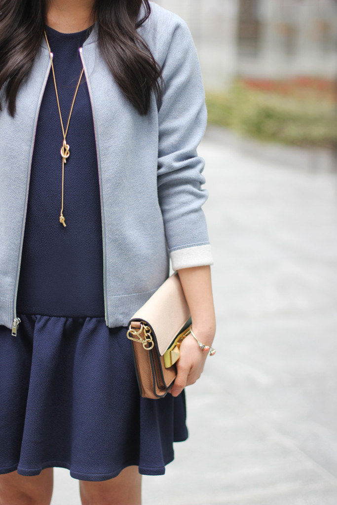 Skirt The Rules Blue Bomber Jacket 5