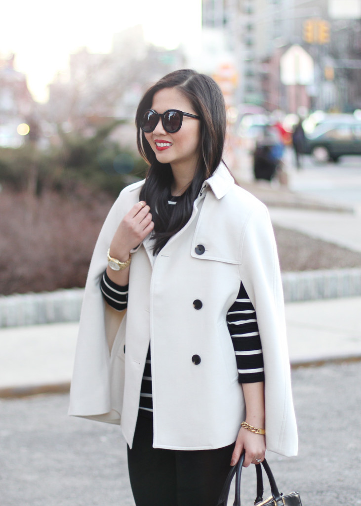 Skirt The Rules // Spring Trench Cape