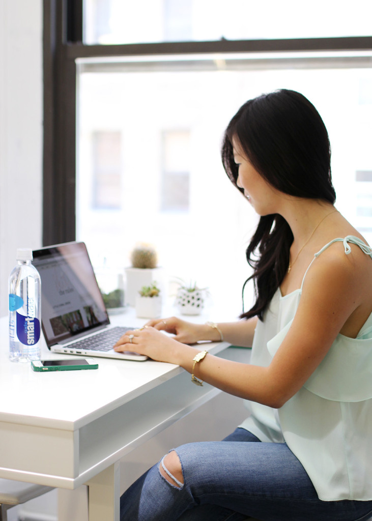 Skirt The Rules // Tips on Working Remotely