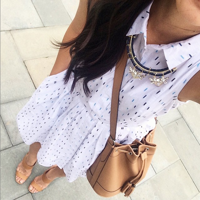 Skirt The Rules // White Shirt Dress