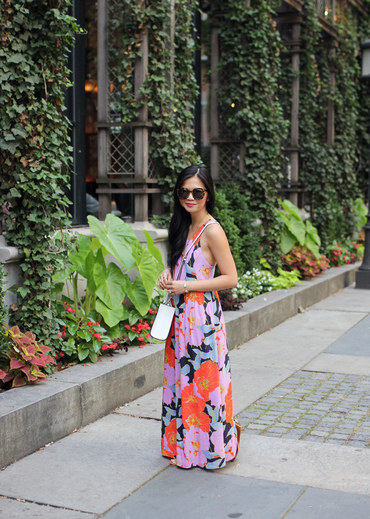 Skirt The Rules // Floral Maxi Dress