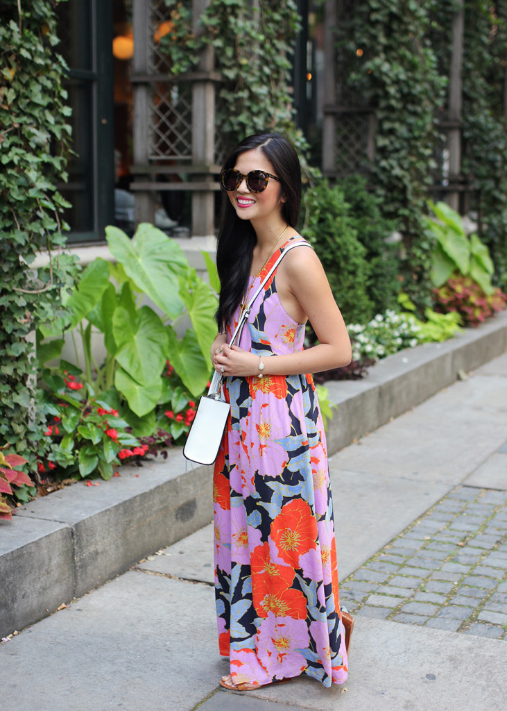 Skirt The Rules // Floral Maxi Dress