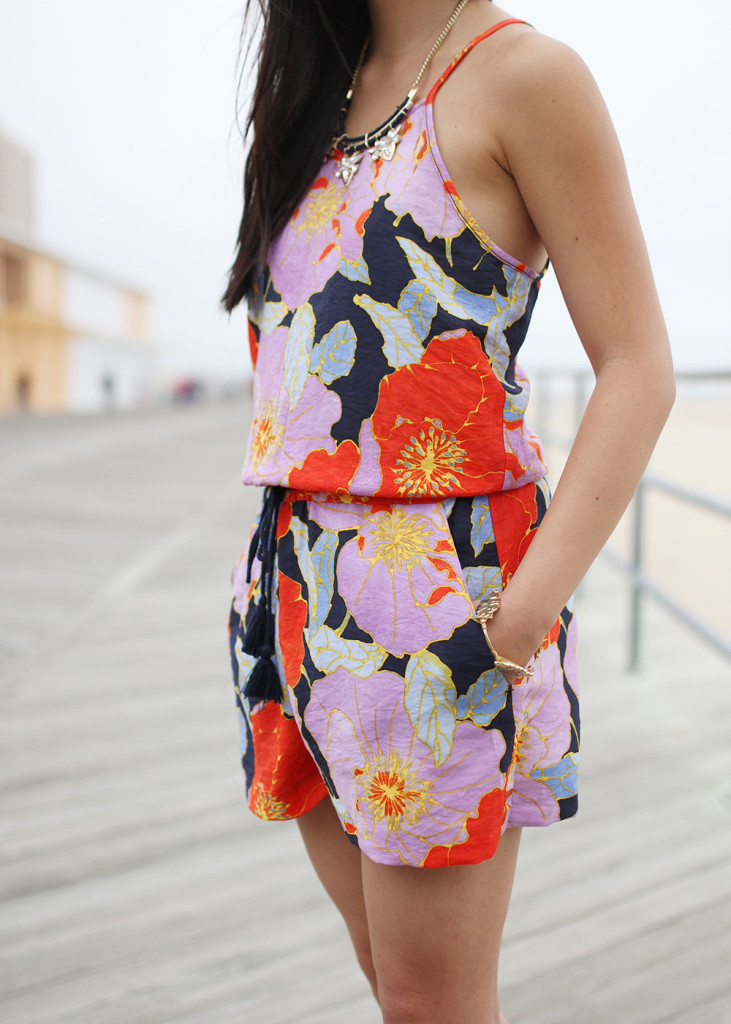 Skirt The Rules // Floral Romper