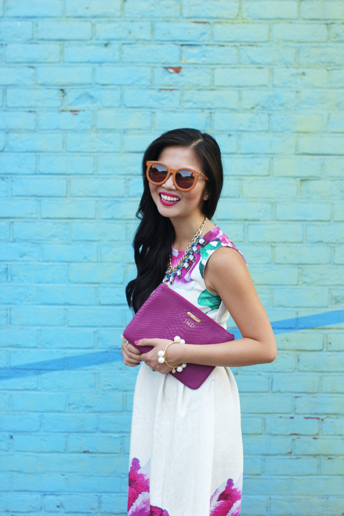 Skirt The Rules // White Floral Dress