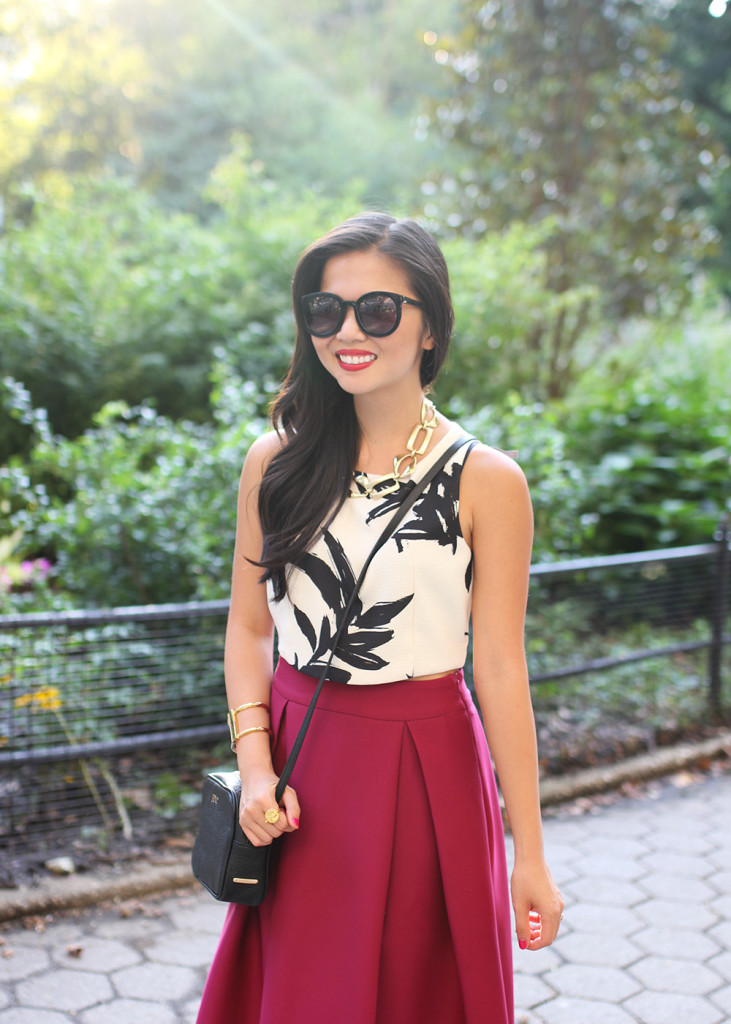 Skirt The Rules // Crop Top & Midi Skirt