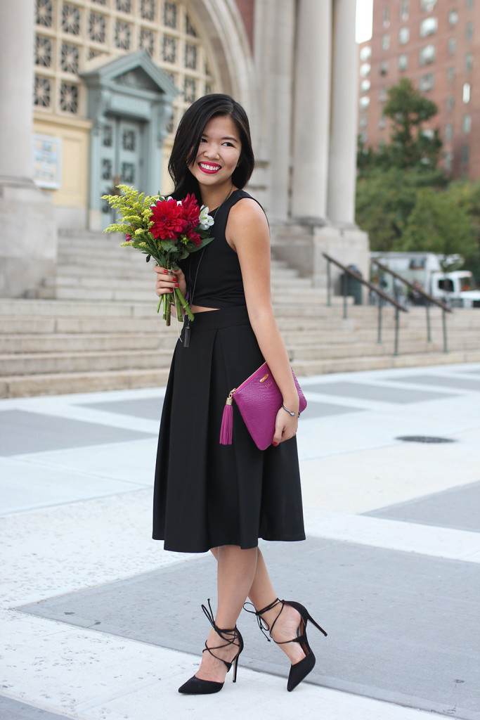 Skirt The Rules // Fall Black Outfit
