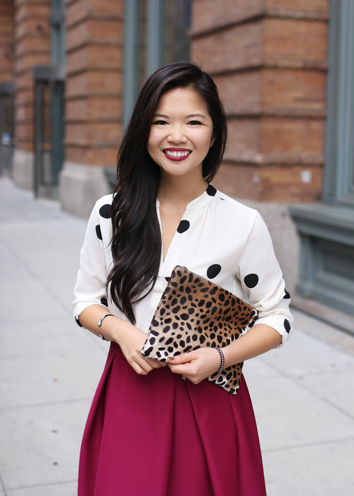 Skirt The Rules // Polka Dots & Leopard Print