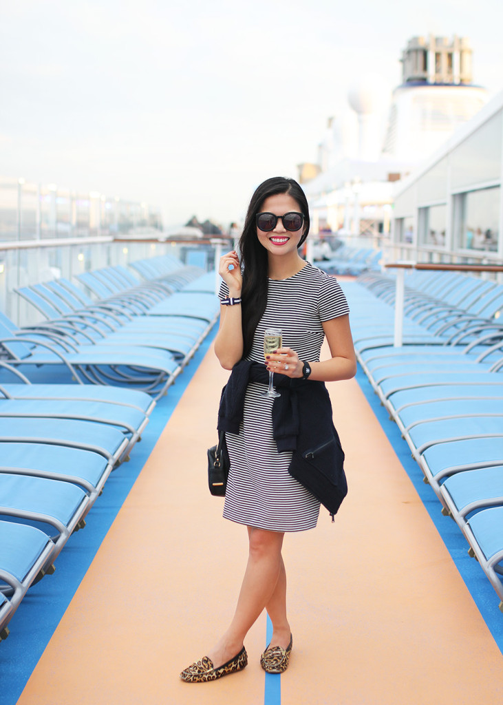 Skirt The Rules // Nautical Stripe Dress
