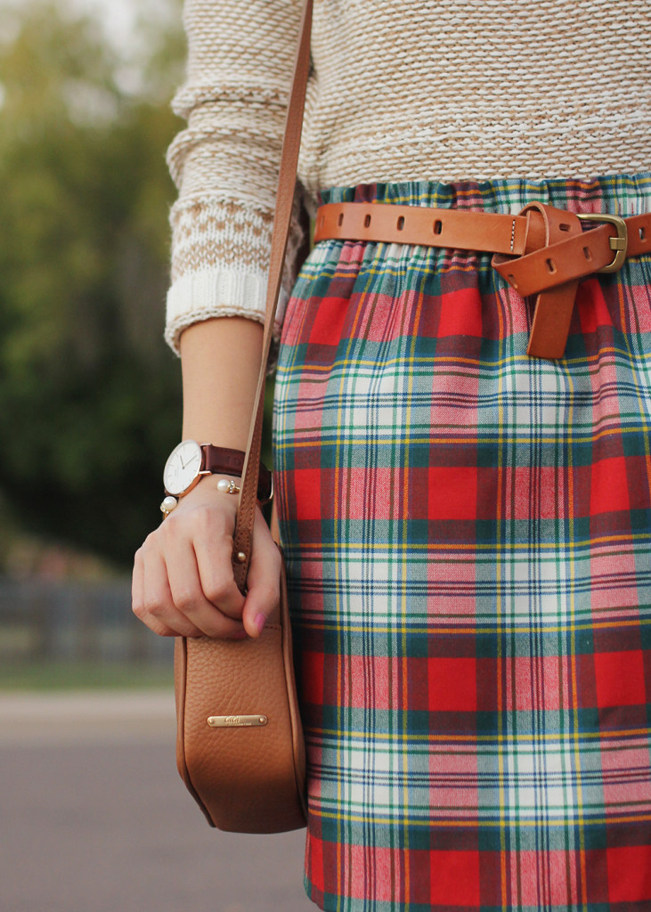 Skirt The Rules / Christmas Plaid Skirt