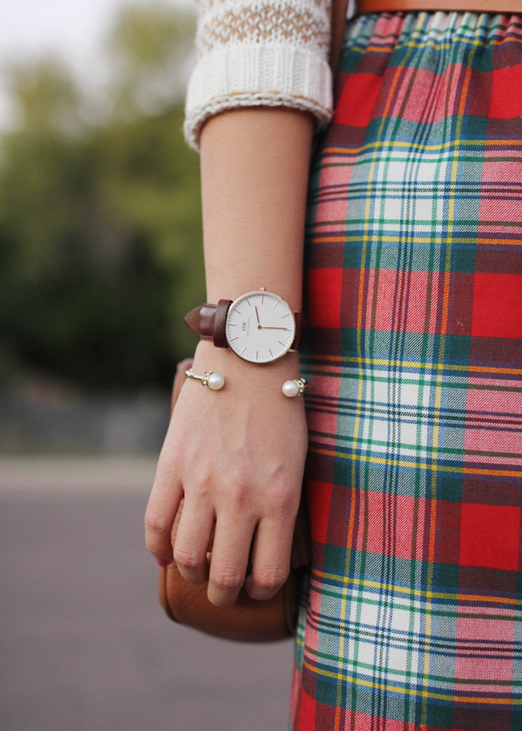 Skirt The Rules / Christmas Plaid Skirt